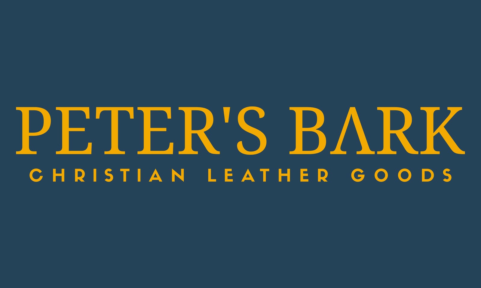Peter's Bark - Leather Goods storefront