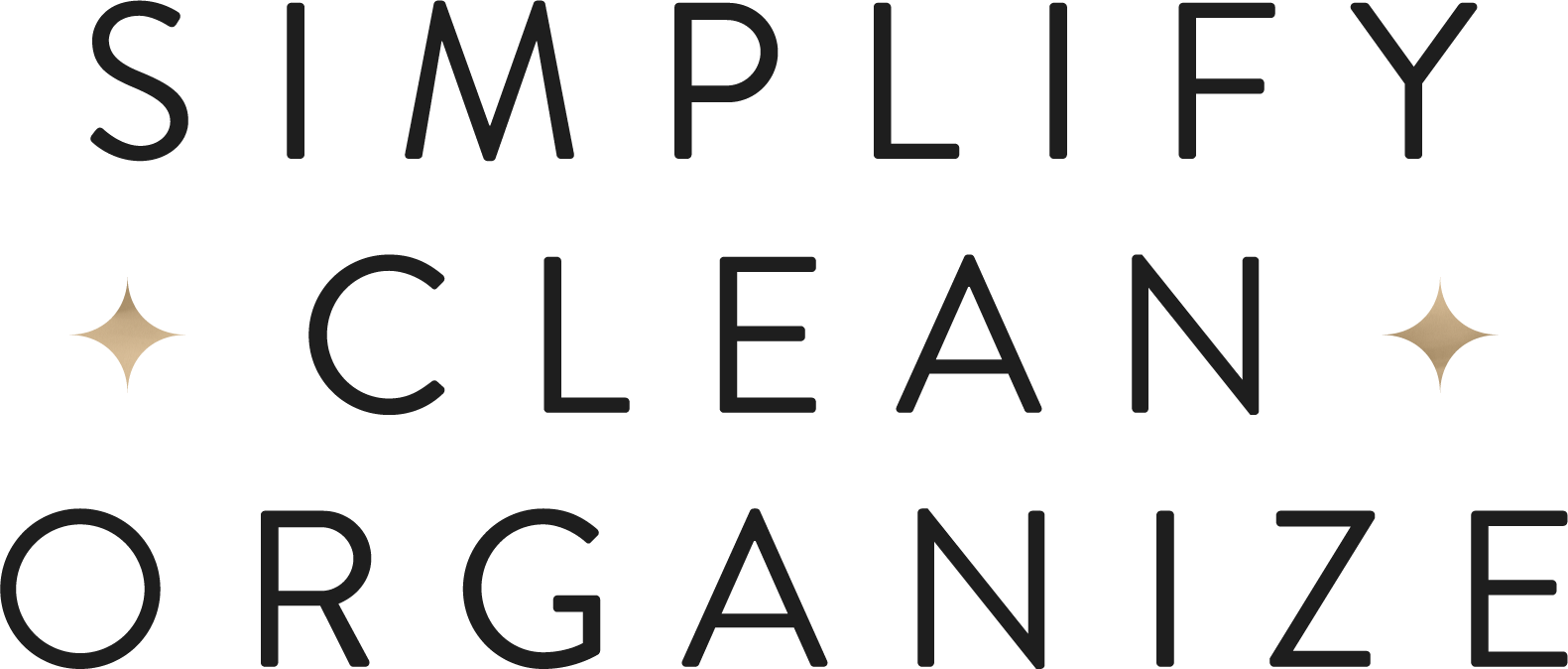 Simplify-Clean-Organize logo