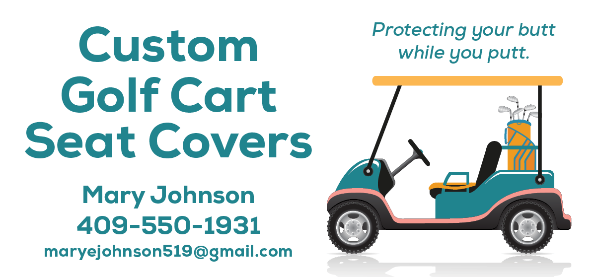Custom Golf Cart Seat Covers logo