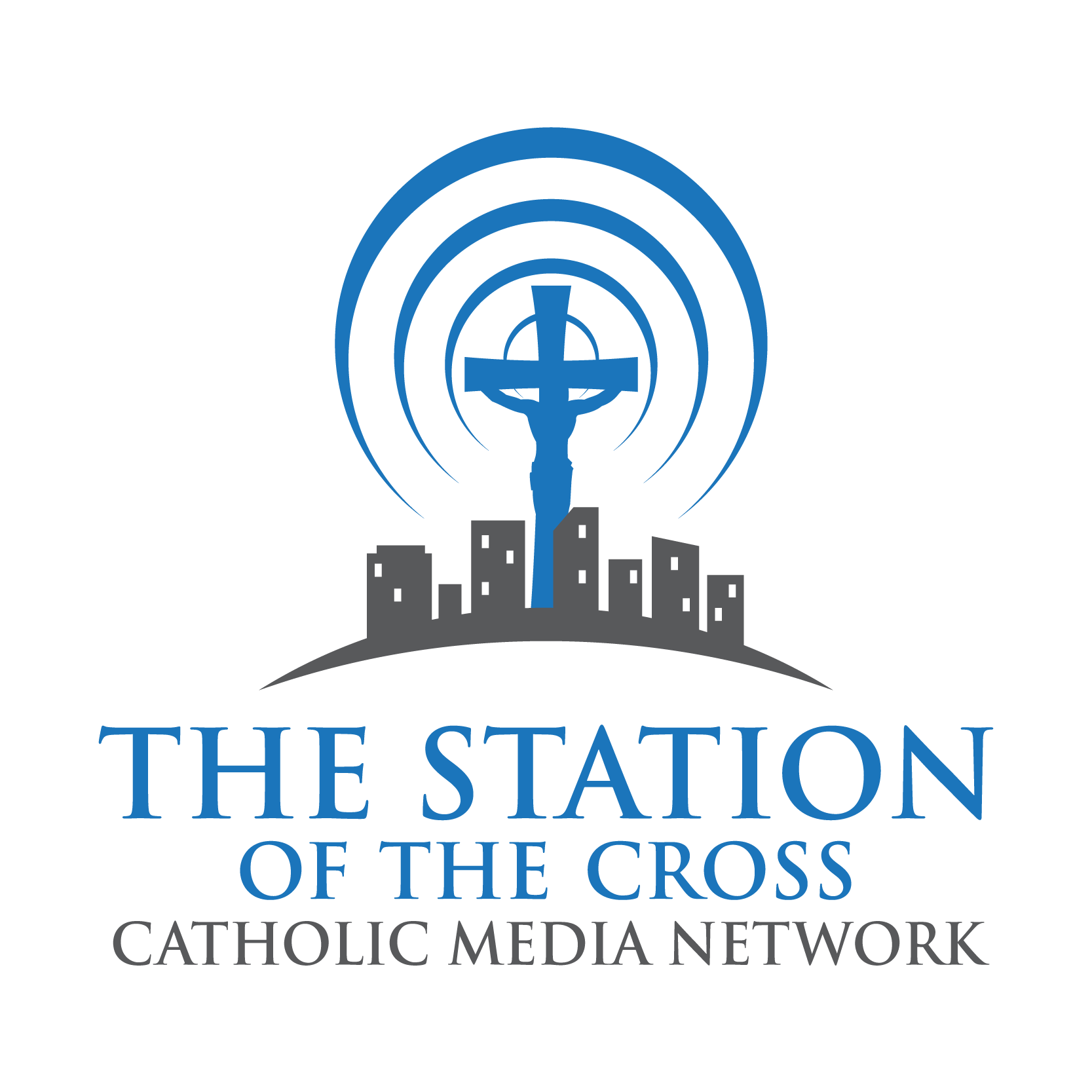 The Station of the Cross Catholic Media Network logo