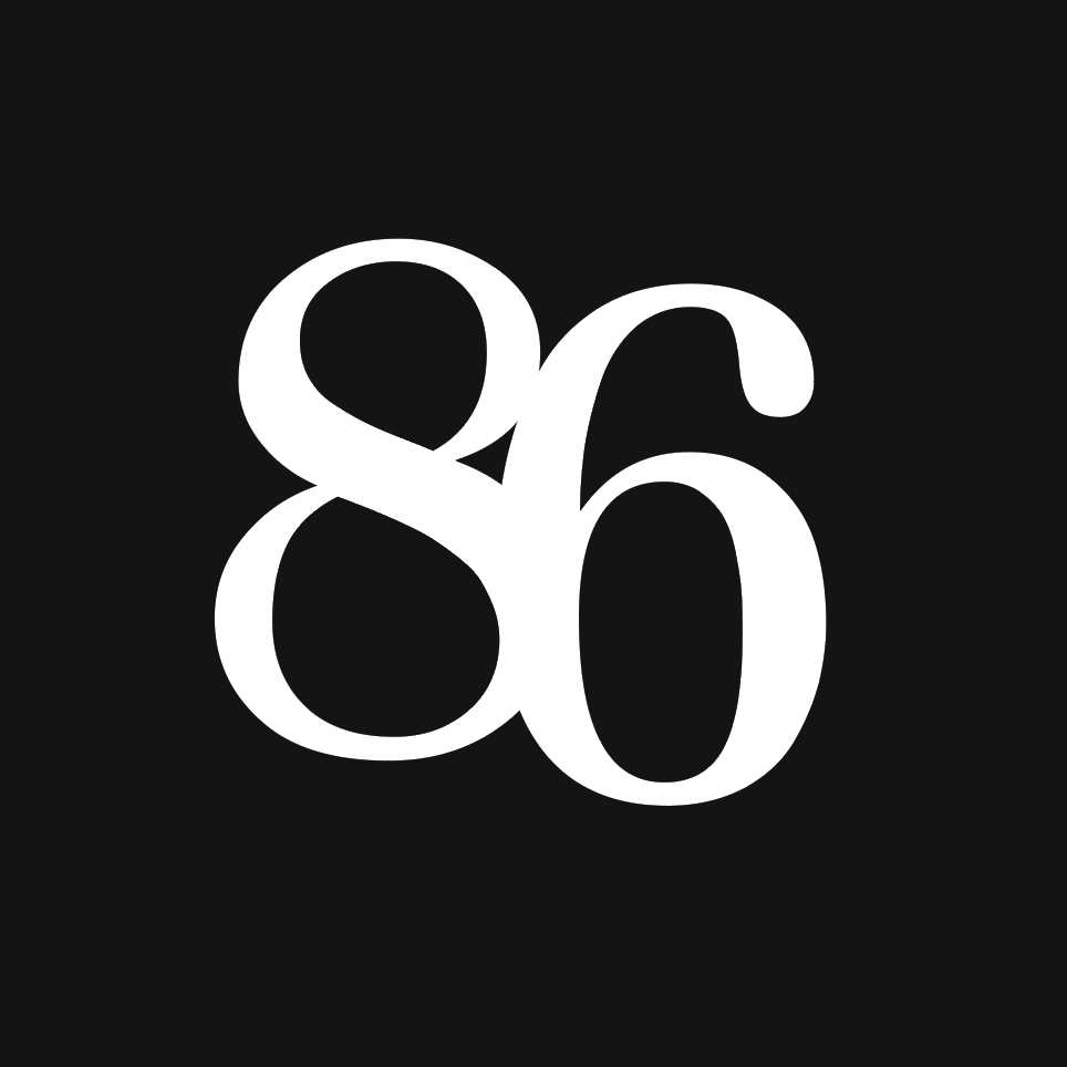 86 Creative logo
