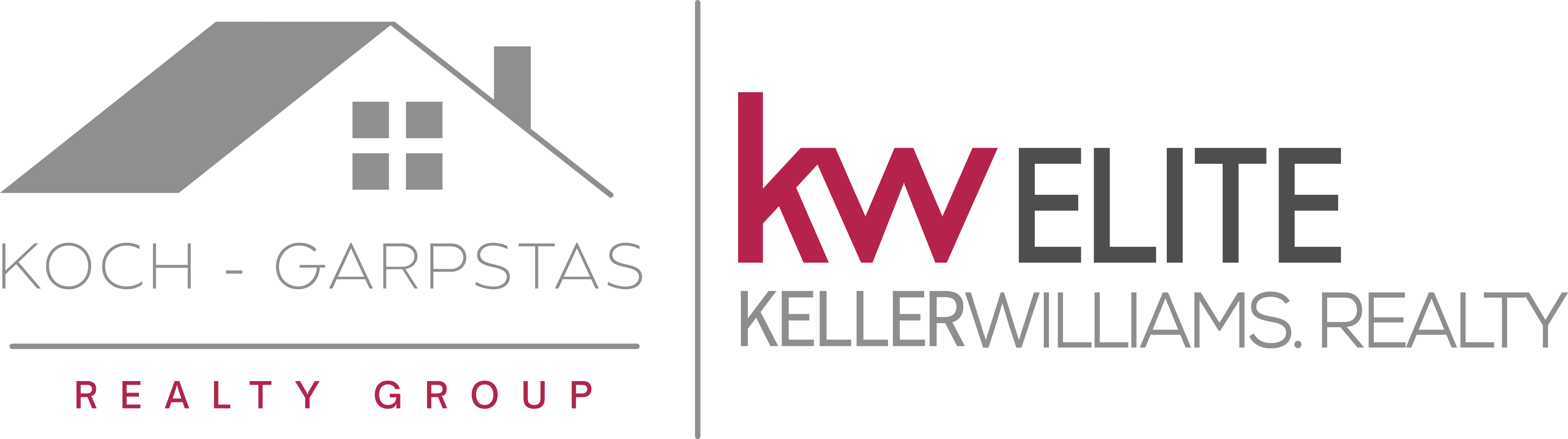 Koch Garpstas Realty Group with Keller Williams Elite logo