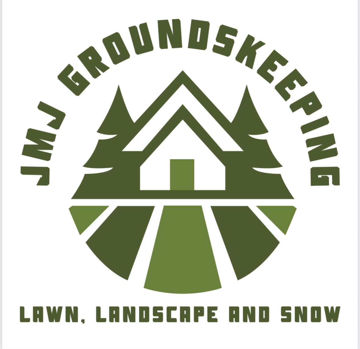 JMJ Groundskeeping logo