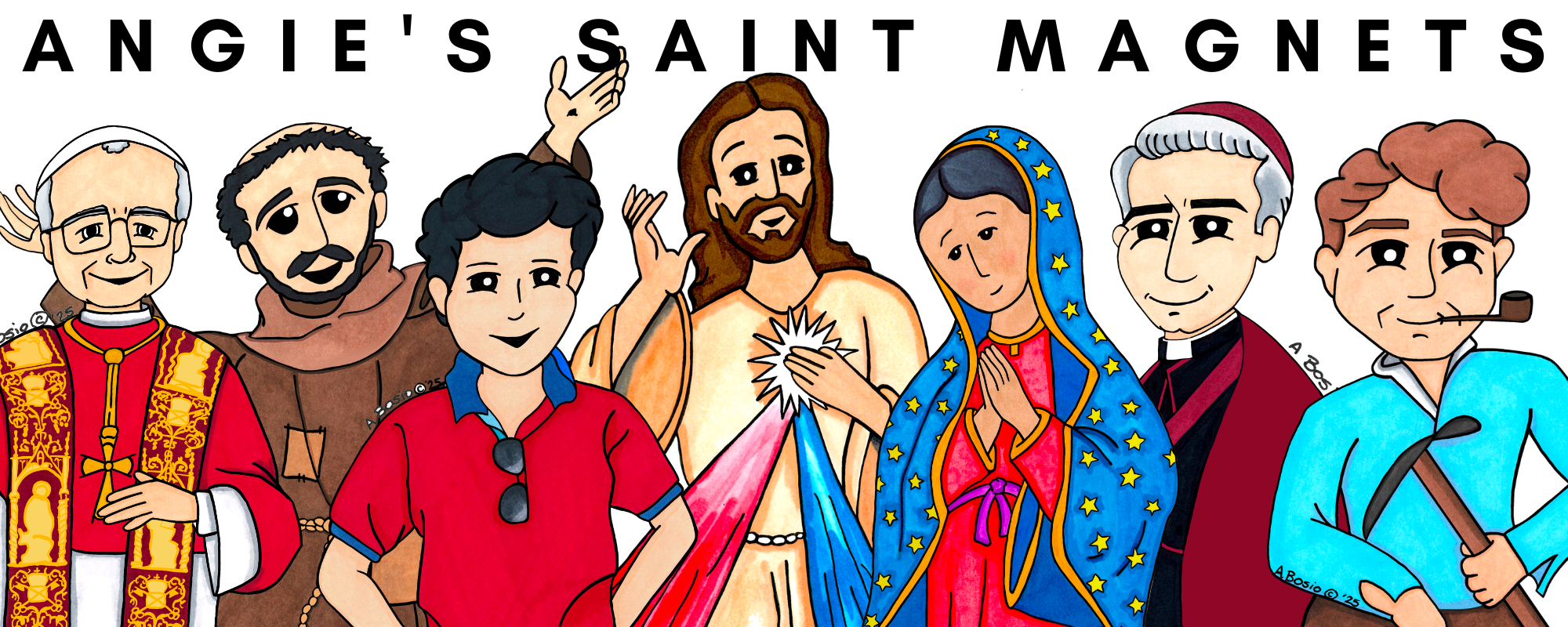 Angie's Saint Magnets