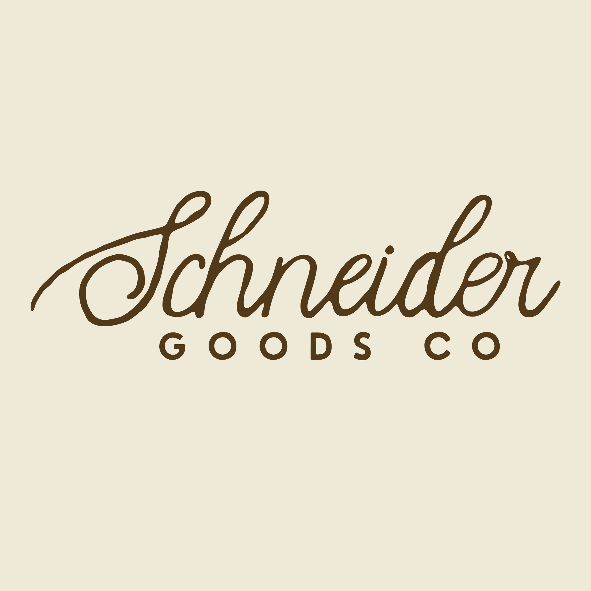 Schneider Goods Co logo