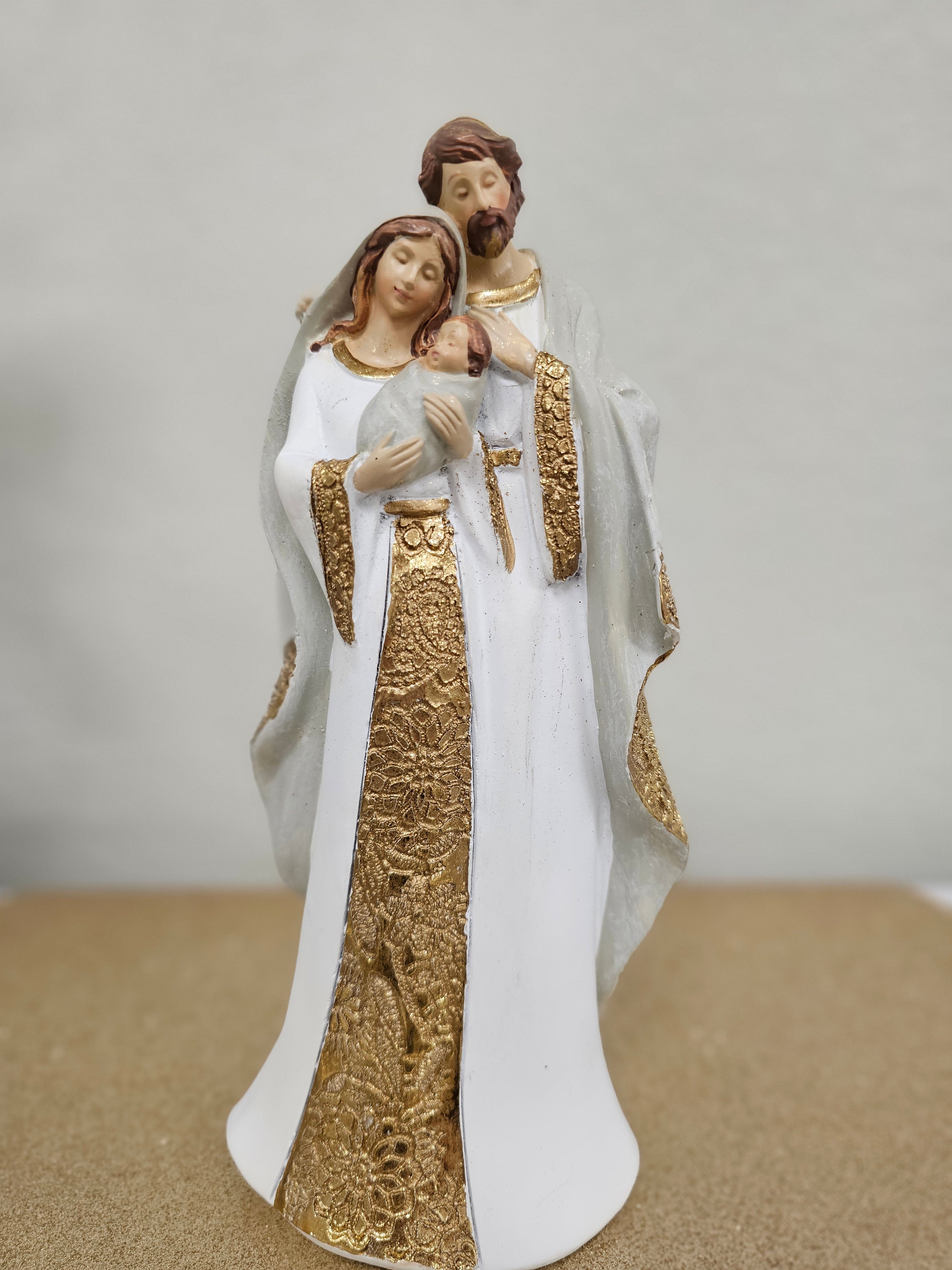 Staaue Gold Holy Family Statue | Catholic Owned®