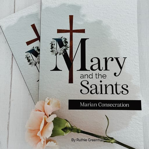 Mary and the Saints logo