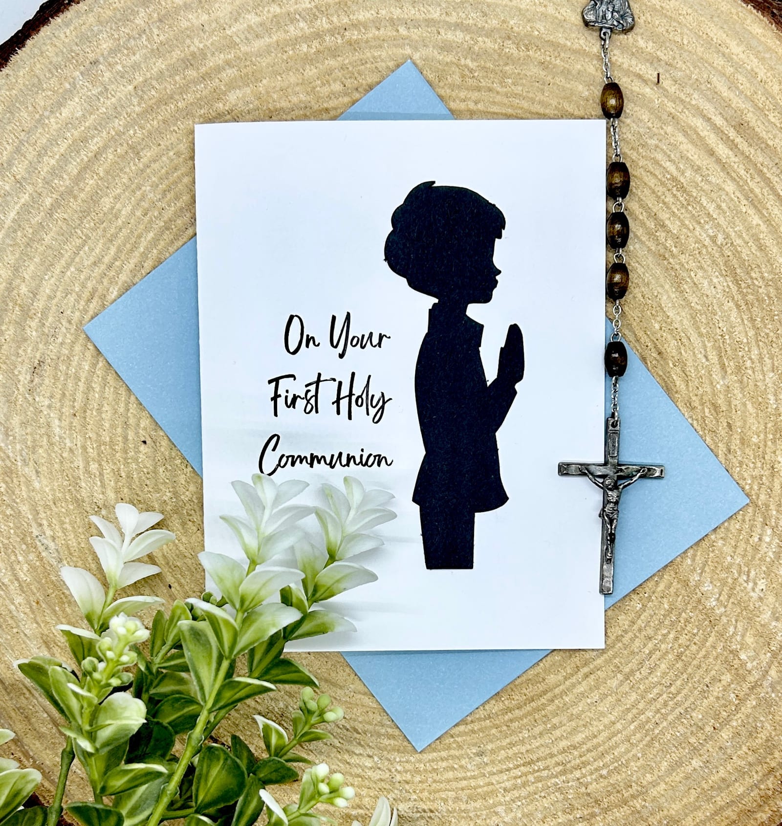 First Holy Communion Greeting Card