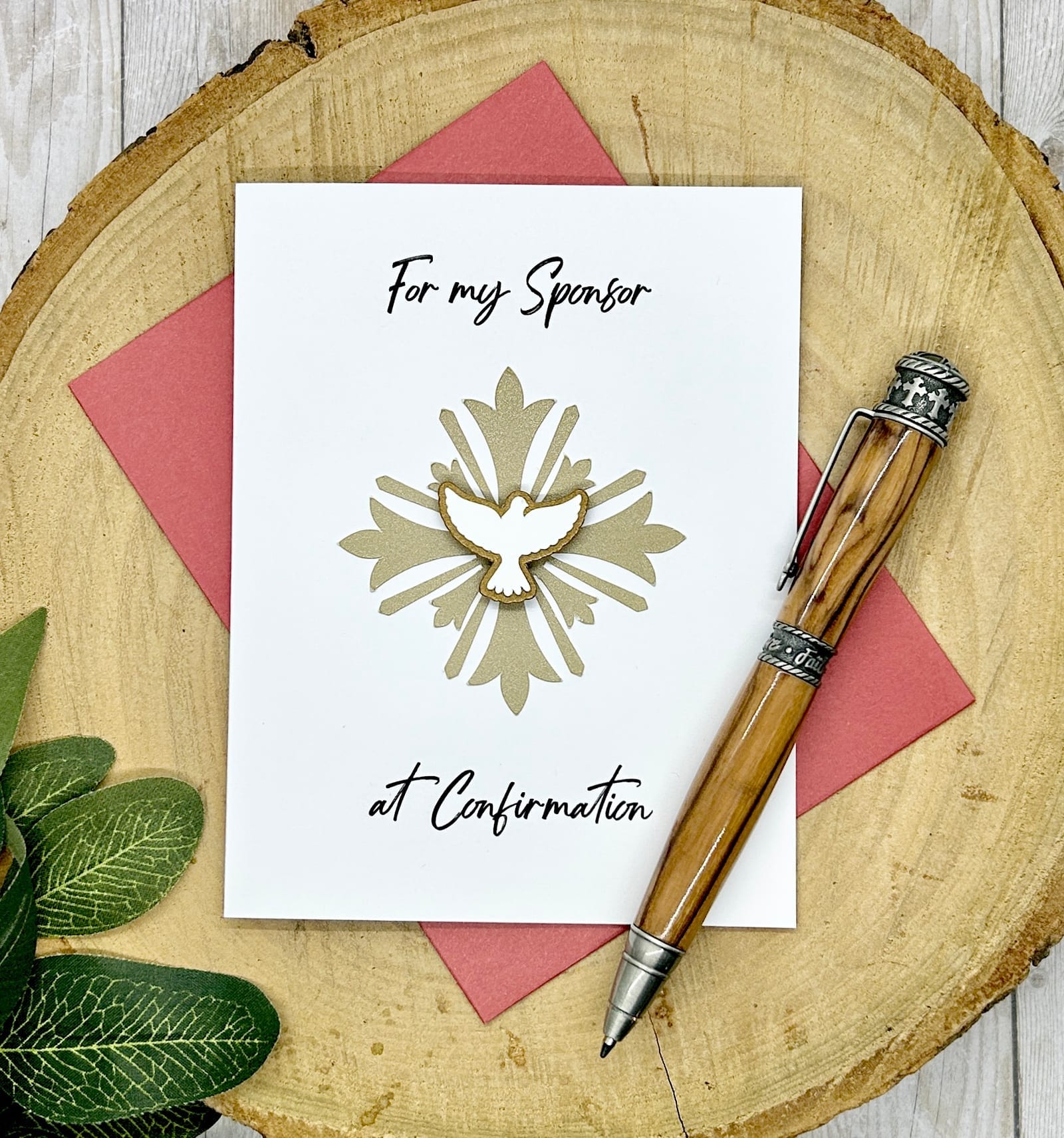 Confirmation Sponsor Greeting Card