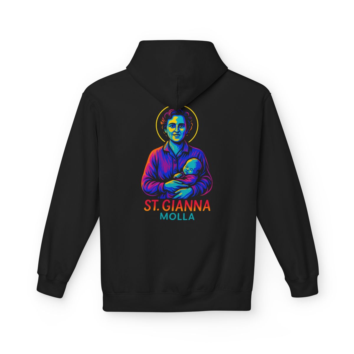St. Gianna Molla | Catholic Hoodie | Pro-Life Witness